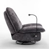 NicBex Recliner Chair Swivel Gliding Chair Rocking Chair Reading Chair Sofa Chair with Mobile Phone Holder for Living Room, Reading Room - 4 of 4