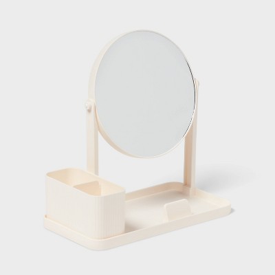 Mirror with Storage Ivory - Room Essentials™