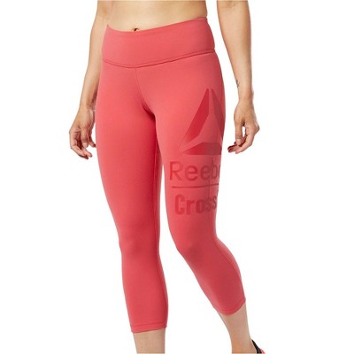 Reebok Womens Lux 3/4 Yoga Pants