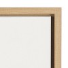 Kate and Laurel Sylvie Warm Winter Framed Canvas by Kelly Knaga, 23x33, Natural - 3 of 4