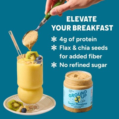 Ground Up Macadamia Nut Butter - 10oz