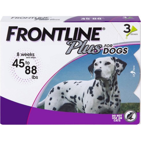 Frontline plus sale safe for dogs