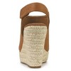 Allegra K Women's Espadrille Platform Heeled Wedges Sandals - 3 of 4