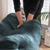 CENGHU Bean Bag Chair Foam Filling Bean Bag for Adults Soft Teddy Fabric Tufted Lazy Sofa for Living room Bedroom - 4 of 4