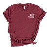 Simply Sage Market Truck With Gifts Mini Short Sleeve Tee - S - Maroon - 2 of 4