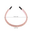 Unique Bargains Women's Faux Crystal Headband 0.59" Wide 1Pc - 4 of 4