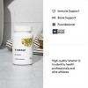 THORNE Vitamin D-5000 - Vitamin D3 - Support Healthy Bones, Teeth, Muscles, Cardiovascular, and Immune Function - NSF Cert for Sport - 180 Capsules - 4 of 4