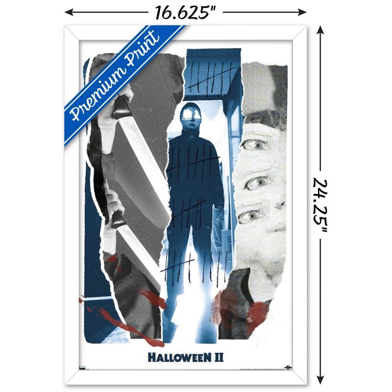 Trends International Halloween II - Knife Framed Wall Poster Prints, 3 of 7