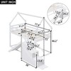 Kumasinova Twin-Over-Twin House Bunk Bed with Slide, Staircase & Storage –  Solid Pine Loft Bed Frame for Kids’ Bedrooms/Small Spaces - 3 of 4