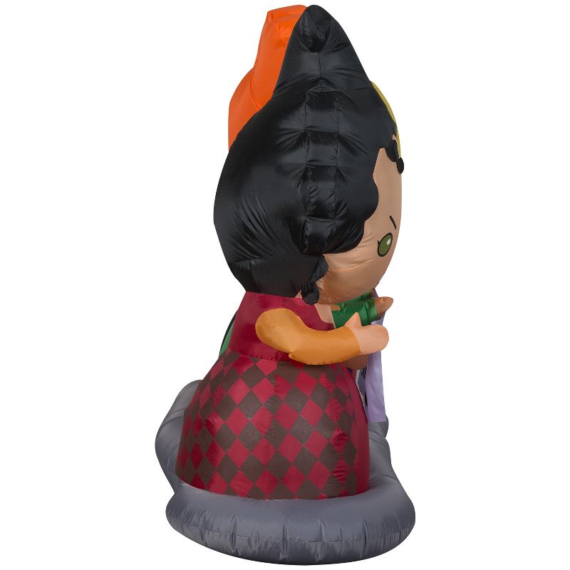 Disney Airblown Inflatable Hocus Pocus Sisters Scene Disney, 4.5 ft Tall, Multicolored, 3 of 7
