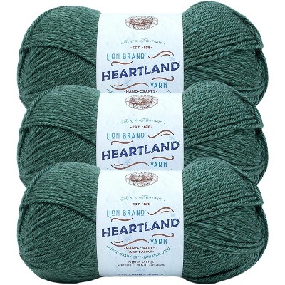 (Pack of 3) Lion Brand Heartland Yarn-Rocky Mountains