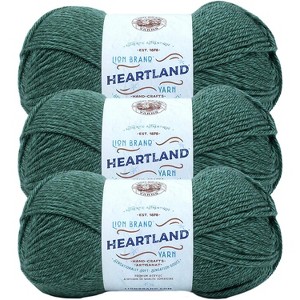 (Pack of 3) Lion Brand Heartland Yarn-Rocky Mountains - 1 of 4