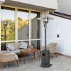 Pamapic 48000 BTU Propane Outdoor Patio Heater with Cover - 4 of 4