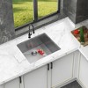 23 Inch Undermount Sink,23x18x9,Stainless Steel Kitchen Sink 16 Gauge 9 Inch Deep Single Bowl Kitchen Sink Basin, Includes Drain Assembly - 3 of 4