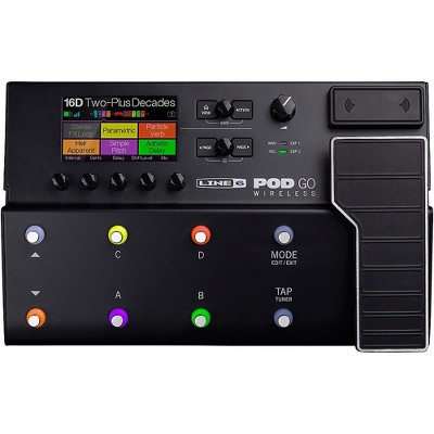 Line 6 POD Go Wireless Guitar Multi-Effects Processor Black