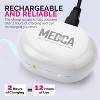 MEDca Digital Hearing Amplifier, Next Generation In the Ear Personal Sound Device w/ Noise Reduction, Rechargeable ITE 2 Piece Set, Charging Case - 3 of 4