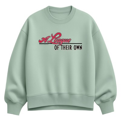 藤*宮様 OPTSTUFF CREWNECK SWEAT SHIRT(M) Women's Emily in Paris La Dolce Vita Oversized Fleece Crew