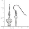 Black Bow Jewelry Sterling Silver Texas Tech Red Raiders NCAA Dangle Earrings - 2 of 3