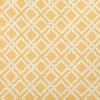 e by design Geometric Rope Rigging Decorative Throw Pillow Yellow: Indoor Nautical Theme, Twill Polyester, 16x16 Inch - 2 of 4