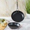 BergHOFF Essentials 10Pc Non-stick Hard Anodized Cookware Set With Glass lid, Black - image 2 of 4