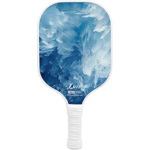 Luzz Pickleball Paddles, T700 Carbon Fiber Pickleball Paddle Sandblasted Surface with Honeycomb Core Pickle Ball Rackets for Ultimate Spin & Control - 1 of 4