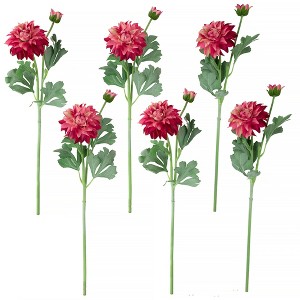 Northlight Real Touch™ Pink Dahlia Artificial Floral Sprays, Set of 6 - 23" - 1 of 4