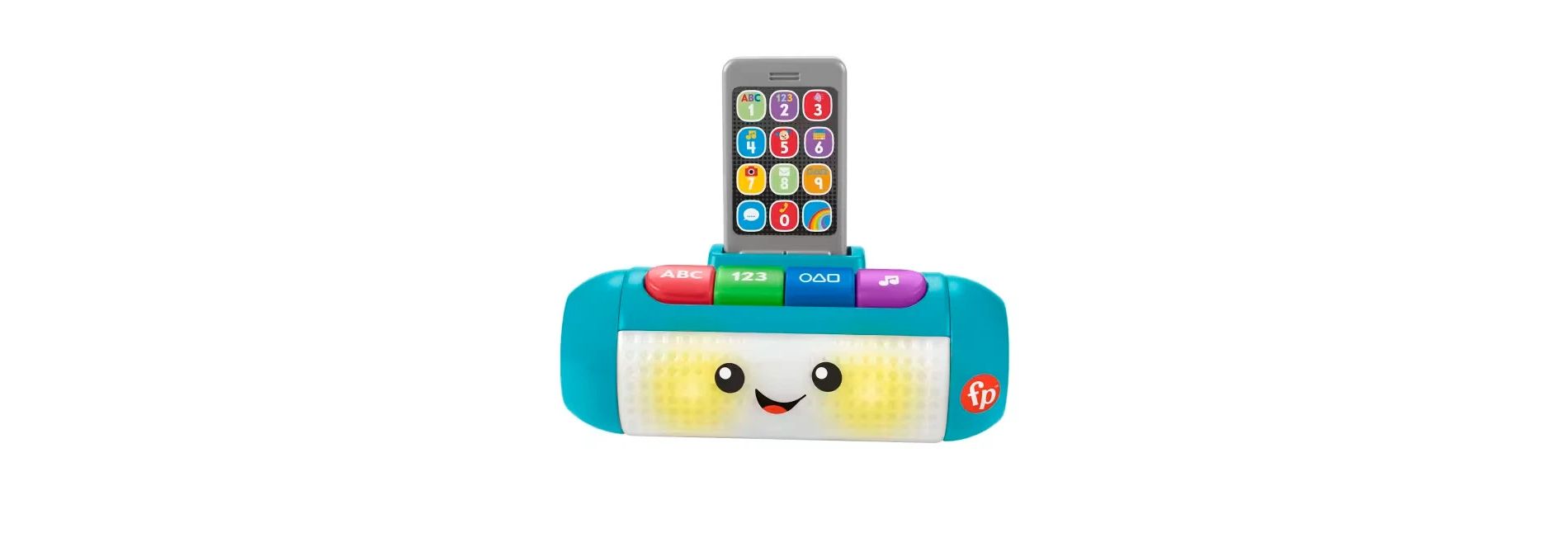 Fisher-Price Laugh & Learn Light Up Learning Speaker and Removable Toy Phone