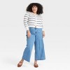 Women's Smart High-Rise Wide Leg Pants - Ava & Viv™ - 3 of 3