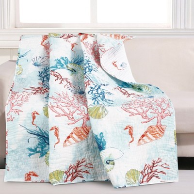 Greenland Home Fashions 1804BTHR Sarasota Multi Throw, 50x60 Inches