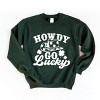Simply Sage Market Howdy Go Lucky Clovers Sweatshirt - 2 of 4
