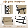 Yaheetech 26in Foldable Outdoor Lounge Chair Patio Lounge Camping Chair - 4 of 4