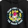 Women's - Disney - Teamwork Group Cropped Graphic Hoodie - image 2 of 3