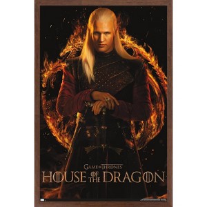 Trends International House of the Dragon - Daemon One Sheet Framed Wall Poster Prints - 1 of 4