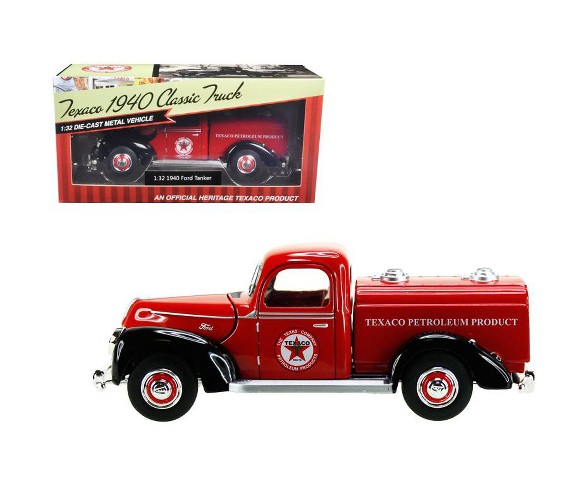 1940 Ford Tanker "Texaco" Red 1/32 Diecast Model Car by Beyond Infinity