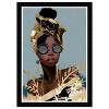 15" x 21" Black Fashion Portrait Framed Wall Art Print Gold - Wynwood Studio - 3 of 4
