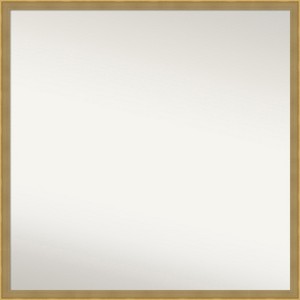 Amanti Art Incline Non-Beveled Wood Framed Bathroom Vanity Wall Mirror - 1 of 4