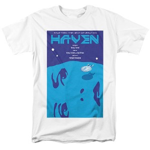 Star Trek Tng Season 1 Episode 11 Adult T-Shirt White - 1 of 4