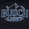 Mens Busch Light Neon Logo Pull-Over Hoodie - 2 of 3