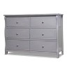 Sorelle Princeton Elite 6 Drawer Double Dresser - 2 of 2