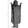 NAYSAYE Party Decoration and Accessories Skeleton Witch Figurine for Halloween Decorations, Gray, 47.3"*6.8"*74" - 3 of 4