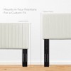 Modway Keira Headboard - Full/Queen Performance Velvet Upholstered Headboard with Tufted Details and Sturdy Mounting Frame - 3 of 4