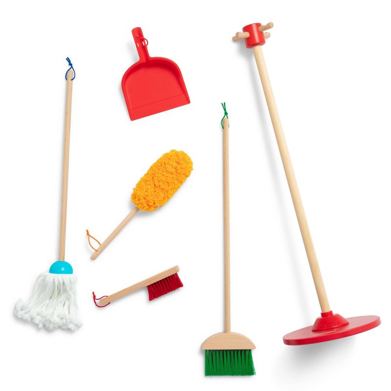 Melissa &#38; Doug Let&#39;s Play House! Dust, Sweep &#38; Mop 6pc Set, 5 of 17