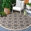Courtyard CY6032 UV & Stain Resistant Non-Shedding Power Loomed Indoor/Outdoor Rugs - Safavieh - 2 of 4