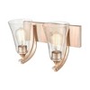 Millennium Lighting Natalie 2 - Light Vanity in  Modern Gold - 4 of 4