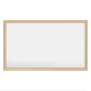 Apmir High-Strength Tempered Glass and Aluminum Alloy Framed French Cleat Mounted Wall Decor Mirror in matte black with 5-Year Warranty - 1 of 4