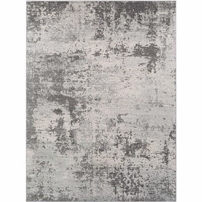 Hauteloom Rectangle Area Rug   Charcoal