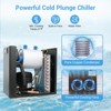 Mojgar Ice Bath Water Chiller for Cold Plunge Tubs, 1/3 HP  Ice Bath Chiller with External Filter Water Pump - 3 of 4