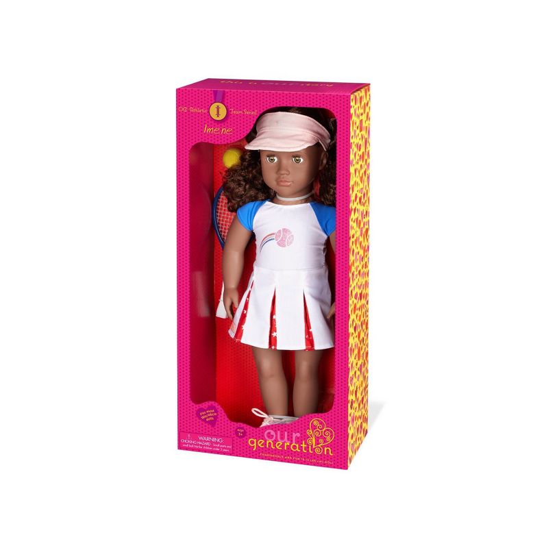 Our Generation Athletic Team Series 18&#34; Tennis Player Doll - Imene, 6 of 7