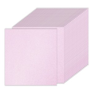 Unique Bargains 250gsm Cardstock DIY Craft Glitter Paper Sheets 20 Pcs - 1 of 4