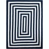 Unique Loom Eco Verse Indoor Outdoor Washable Greta Geometric Washable Flatweave Hand Made Area Rug - 2 of 4
